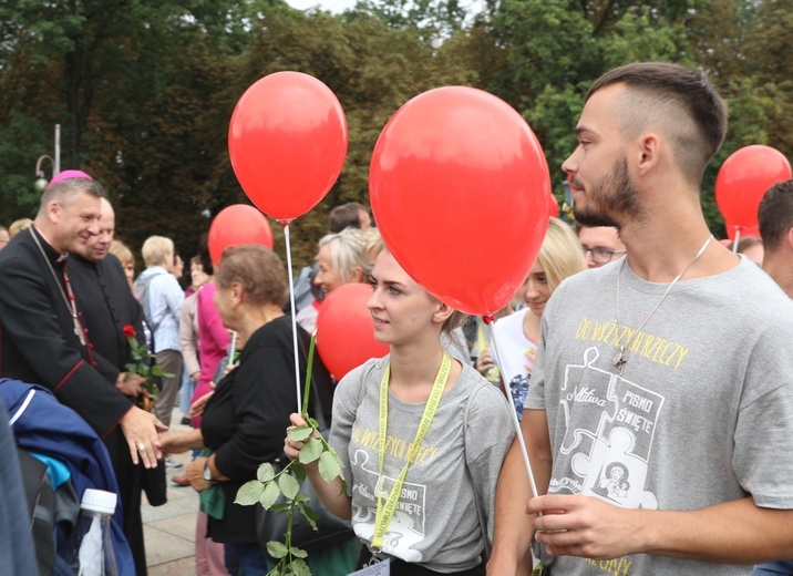 Powitanie 32. Pielgrzymki Andrychowskiej na Jasnej Górze - 2018