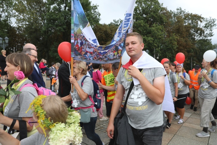 Powitanie 32. Pielgrzymki Andrychowskiej na Jasnej Górze - 2018