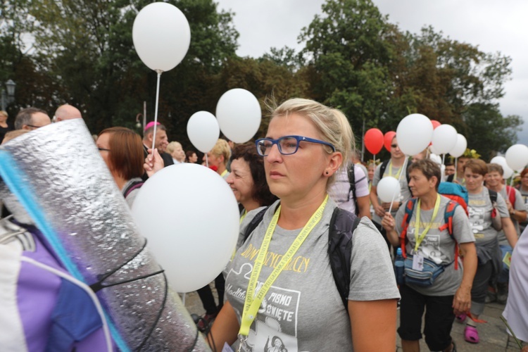 Powitanie 32. Pielgrzymki Andrychowskiej na Jasnej Górze - 2018