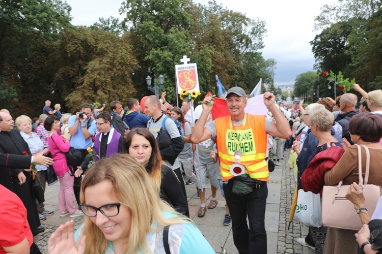 Powitanie 32. Pielgrzymki Andrychowskiej na Jasnej Górze - 2018