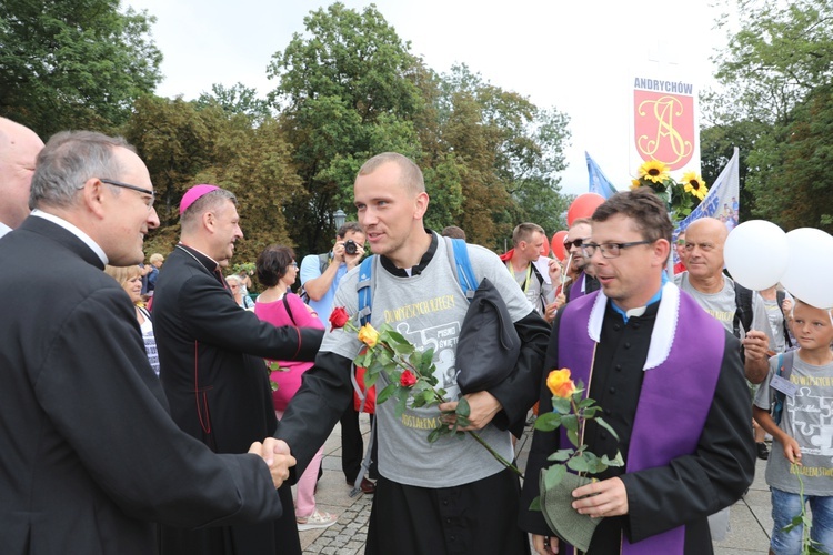 Powitanie 32. Pielgrzymki Andrychowskiej na Jasnej Górze - 2018