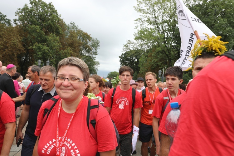 Powitanie 27. Pielgrzymki Cieszyńskiej na Jasnej Górze - 2018