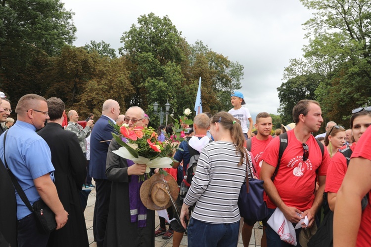 Powitanie 27. Pielgrzymki Cieszyńskiej na Jasnej Górze - 2018