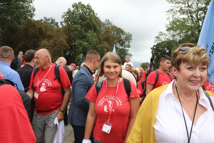 Powitanie 27. Pielgrzymki Cieszyńskiej na Jasnej Górze - 2018