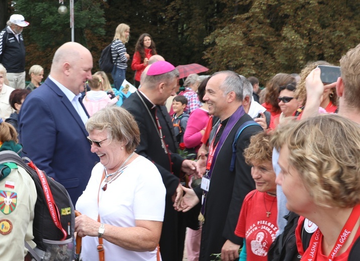 Powitanie 27. Pielgrzymki Cieszyńskiej na Jasnej Górze - 2018