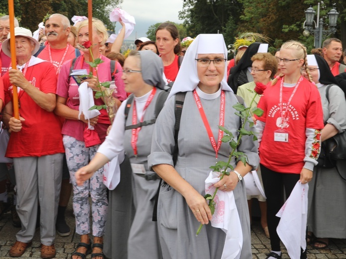 Powitanie 27. Pielgrzymki Cieszyńskiej na Jasnej Górze - 2018