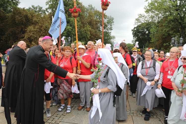 Powitanie 27. Pielgrzymki Cieszyńskiej na Jasnej Górze - 2018