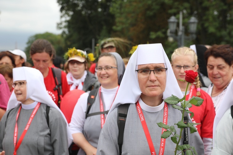 Powitanie 27. Pielgrzymki Cieszyńskiej na Jasnej Górze - 2018