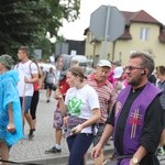 Pielgrzymi hałcnowscy na postoju w Sławkowie - 2018