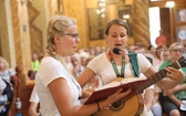 Powitanie pielgrzymów z Oświęcimia na Górce w Gołonogu - 2018