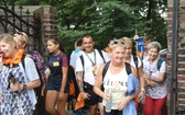 Powitanie pielgrzymów z Oświęcimia na Górce w Gołonogu - 2018