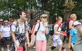 Powitanie pielgrzymów z Oświęcimia na Górce w Gołonogu - 2018