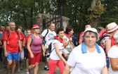 Powitanie pielgrzymów z Oświęcimia na Górce w Gołonogu - 2018