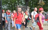 Powitanie pielgrzymów z Oświęcimia na Górce w Gołonogu - 2018