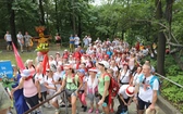 Powitanie pielgrzymów z Oświęcimia na Górce w Gołonogu - 2018