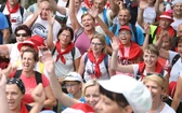 Powitanie pielgrzymów z Oświęcimia na Górce w Gołonogu - 2018