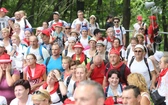 Powitanie pielgrzymów z Oświęcimia na Górce w Gołonogu - 2018