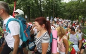 Powitanie pielgrzymów z Oświęcimia na Górce w Gołonogu - 2018