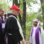 Powitanie pielgrzymów z Oświęcimia na Górce w Gołonogu - 2018