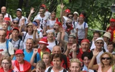 Powitanie pielgrzymów z Oświęcimia na Górce w Gołonogu - 2018