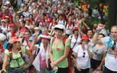 Powitanie pielgrzymów z Oświęcimia na Górce w Gołonogu - 2018