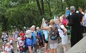 Powitanie pielgrzymów z Oświęcimia na Górce w Gołonogu - 2018