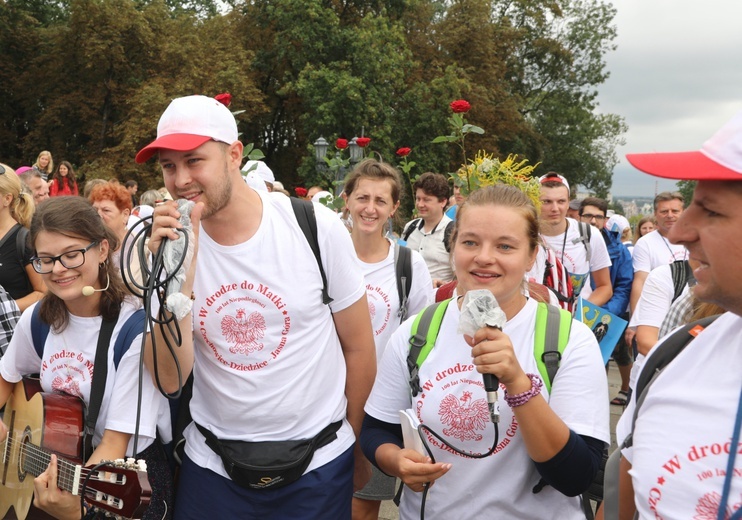 Powitanie 17. Pielgrzymki Czechowickiej na Jasnej Górze - 2018