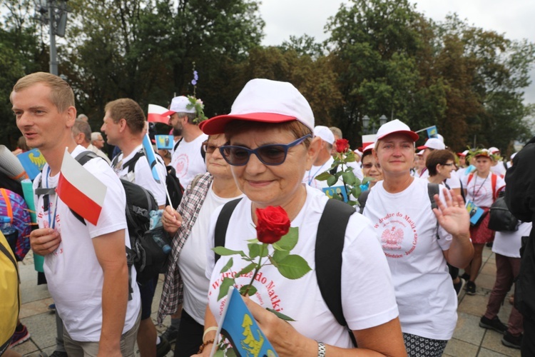 Powitanie 17. Pielgrzymki Czechowickiej na Jasnej Górze - 2018