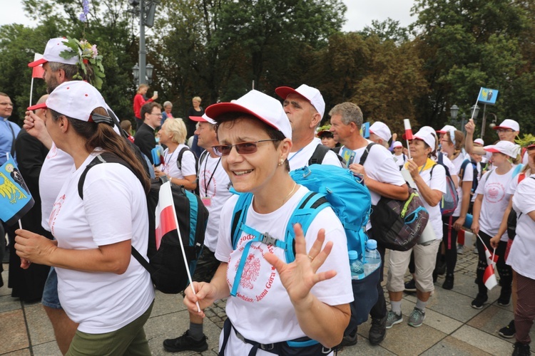 Powitanie 17. Pielgrzymki Czechowickiej na Jasnej Górze - 2018