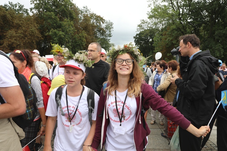 Powitanie 17. Pielgrzymki Czechowickiej na Jasnej Górze - 2018