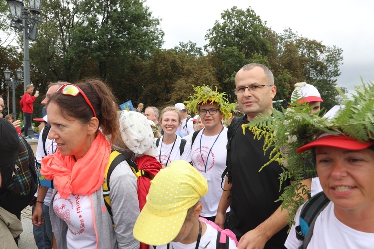 Powitanie 17. Pielgrzymki Czechowickiej na Jasnej Górze - 2018