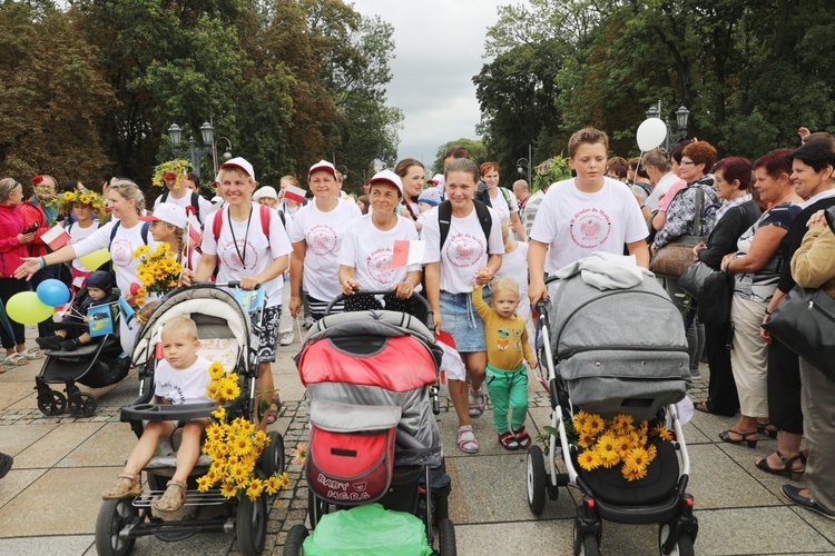 Powitanie 17. Pielgrzymki Czechowickiej na Jasnej Górze - 2018