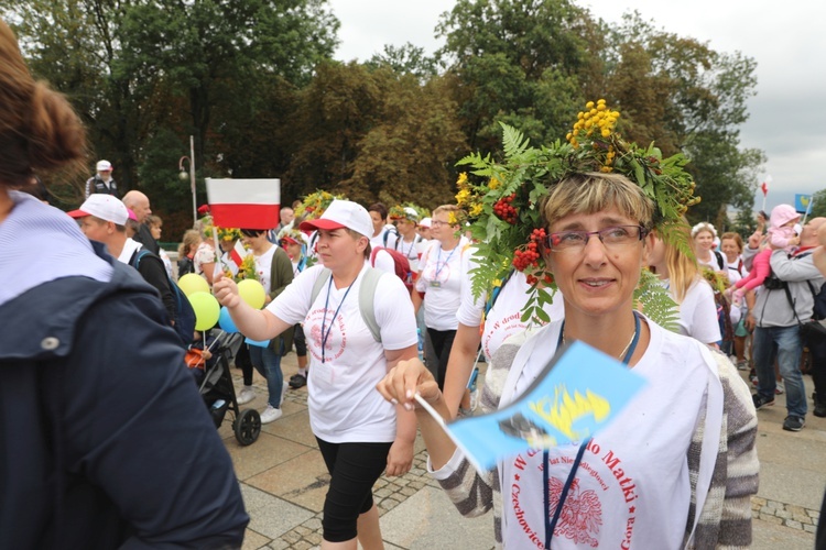 Powitanie 17. Pielgrzymki Czechowickiej na Jasnej Górze - 2018