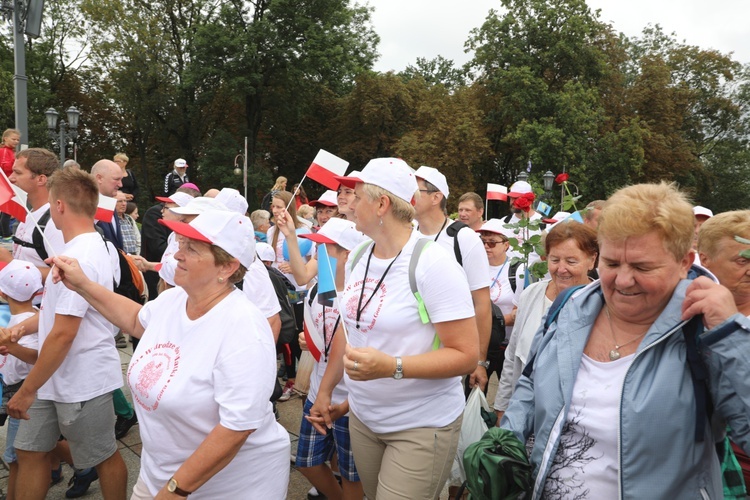 Powitanie 17. Pielgrzymki Czechowickiej na Jasnej Górze - 2018