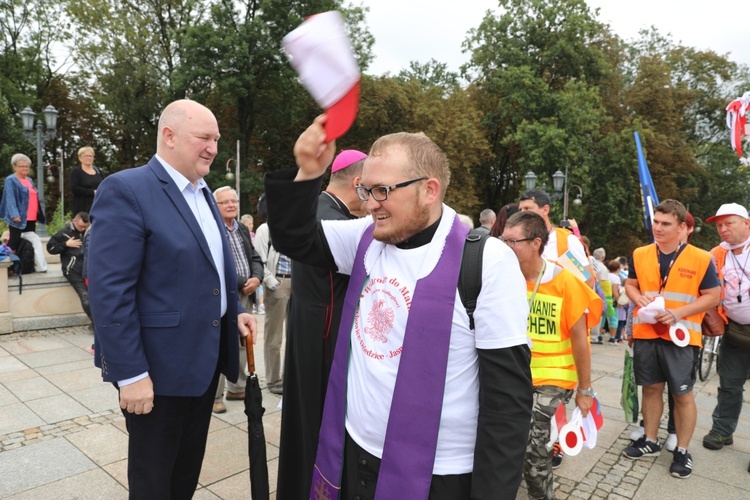 Powitanie 17. Pielgrzymki Czechowickiej na Jasnej Górze - 2018