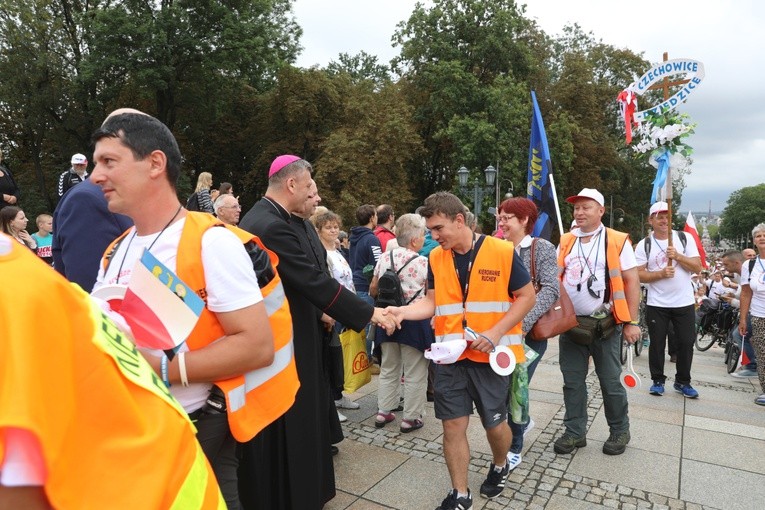 Powitanie 17. Pielgrzymki Czechowickiej na Jasnej Górze - 2018