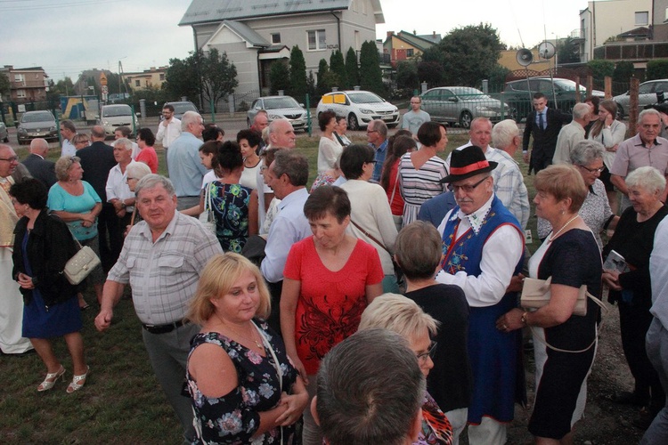 Poświęcenie placu budowy kościoła w Redzie-Ciechocinie