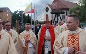 Poświęcenie placu budowy kościoła w Redzie-Ciechocinie