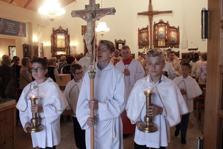 Poświęcenie placu budowy kościoła w Redzie-Ciechocinie