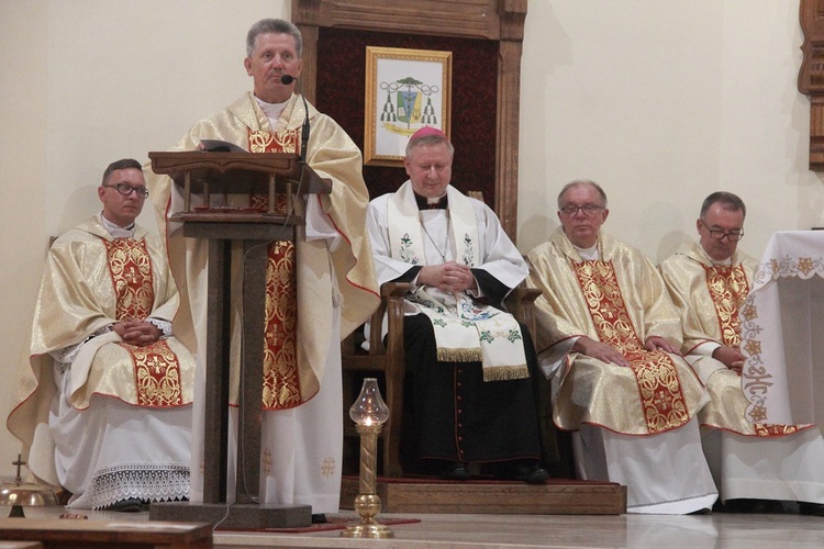 Poświęcenie placu budowy kościoła w Redzie-Ciechocinie