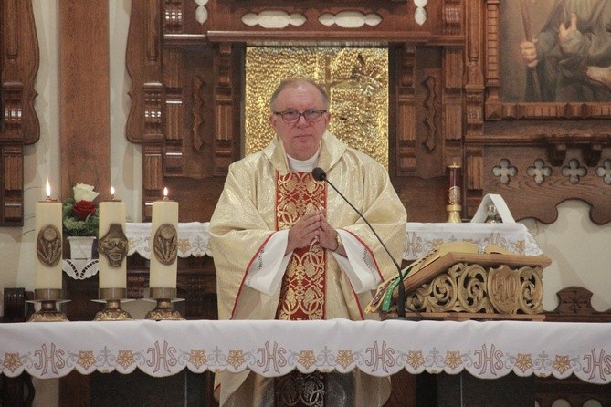 Poświęcenie placu budowy kościoła w Redzie-Ciechocinie