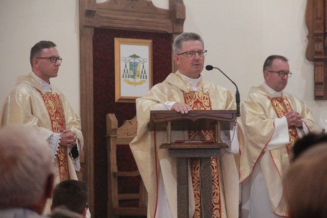 Poświęcenie placu budowy kościoła w Redzie-Ciechocinie