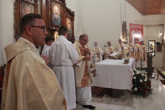 Poświęcenie placu budowy kościoła w Redzie-Ciechocinie