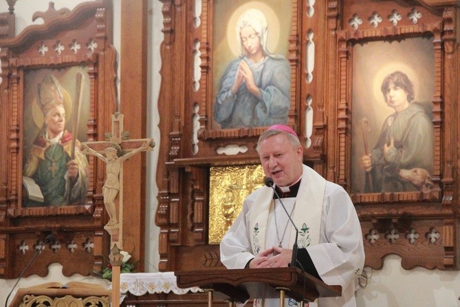 Poświęcenie placu budowy kościoła w Redzie-Ciechocinie