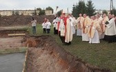 Poświęcenie placu budowy kościoła w Redzie-Ciechocinie