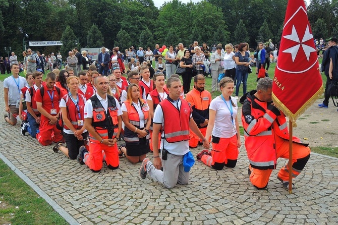 Maltańczycy z bielsko-żywieckimi pielgrzymami - 2018