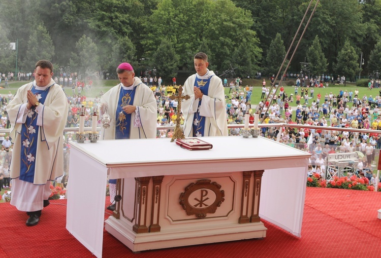 Msza św. na zakończenie 27. Pielgrzymki Diecezji Bielsko-Żywieckiej na Jasną Górę - 2018