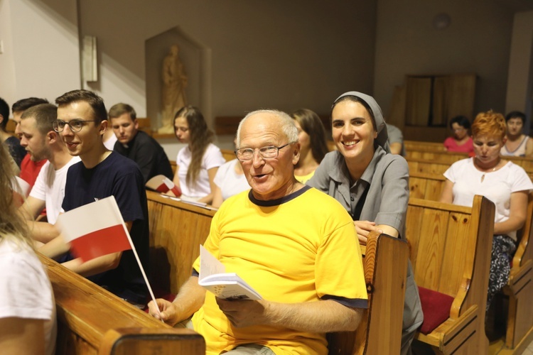 Wieczór pieśni patriotycznej czechowickiej pielgrzymki - Świerklaniec 2018