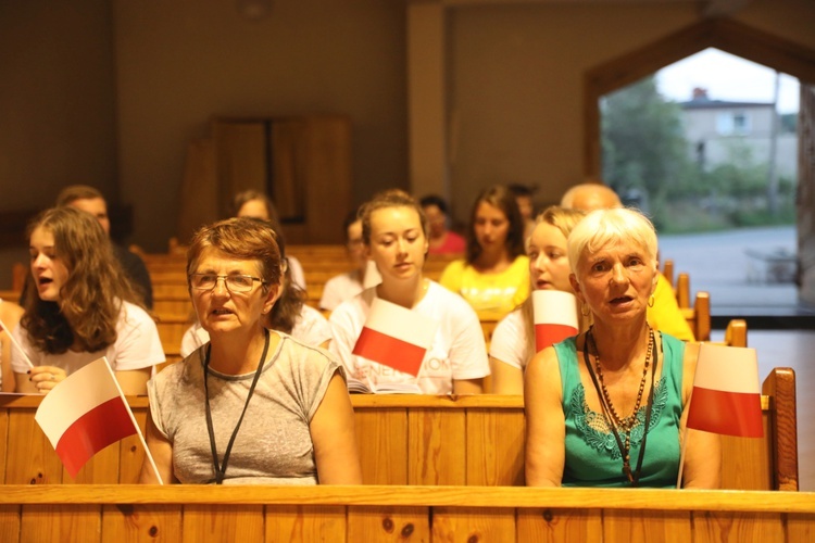 Wieczór pieśni patriotycznej czechowickiej pielgrzymki - Świerklaniec 2018