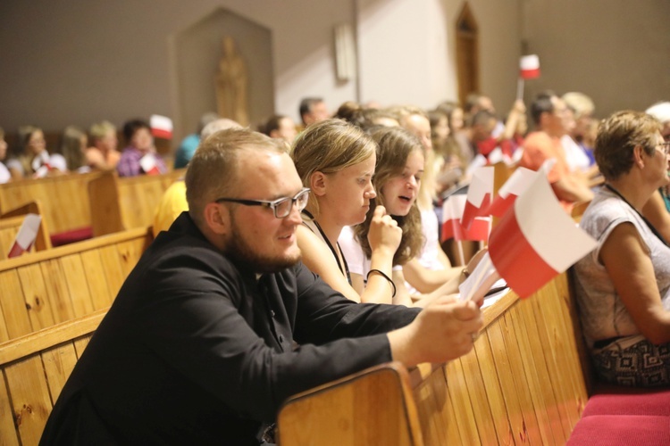 Wieczór pieśni patriotycznej czechowickiej pielgrzymki - Świerklaniec 2018